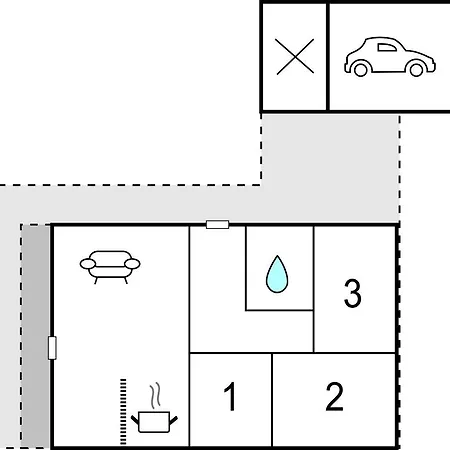 別荘 Three-bedroom Holiday In *